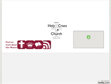 Tablet Screenshot of holycrosshove.co.uk